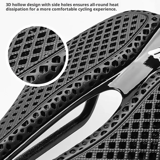 Selle vélo carbone impression 3D ultra-légère VTT route