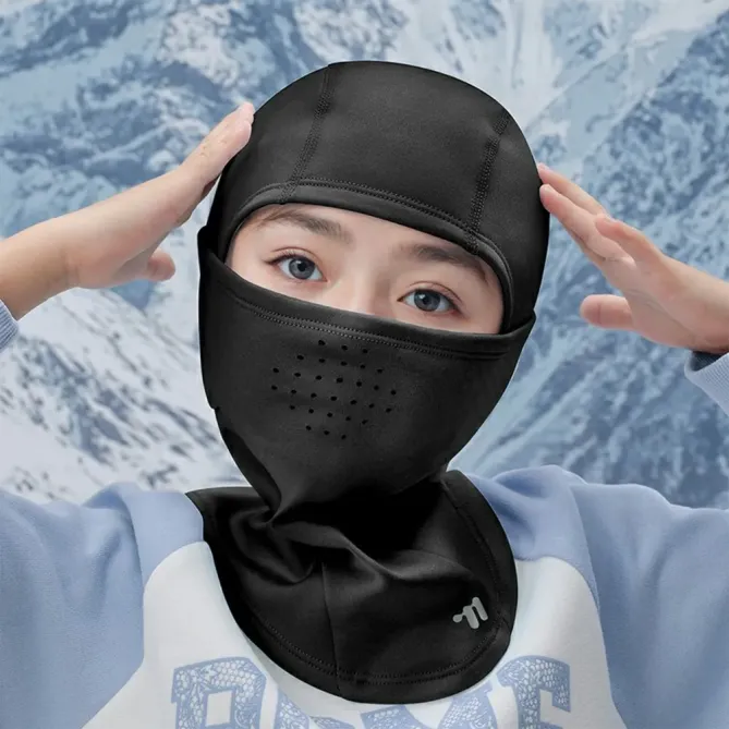 Cagoule enfant thermique coupe-vent vélo et ski