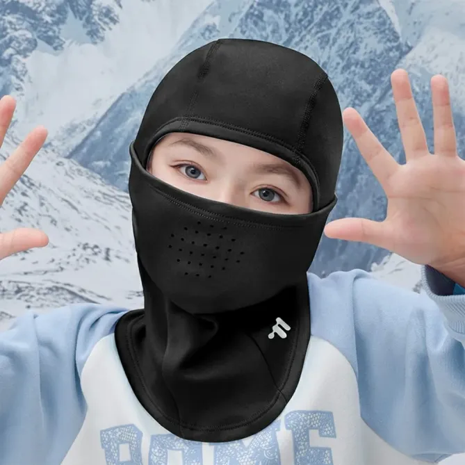 Cagoule enfant thermique coupe-vent vélo et ski