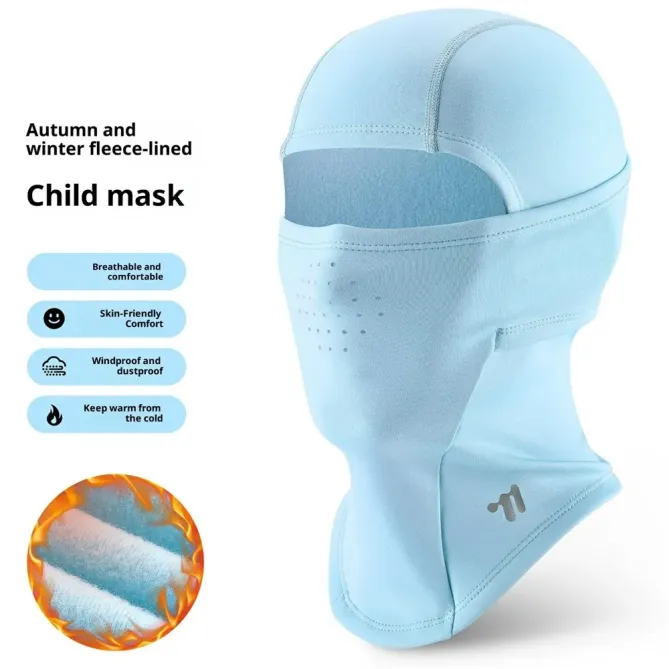 Cagoule enfant thermique coupe-vent vélo et ski