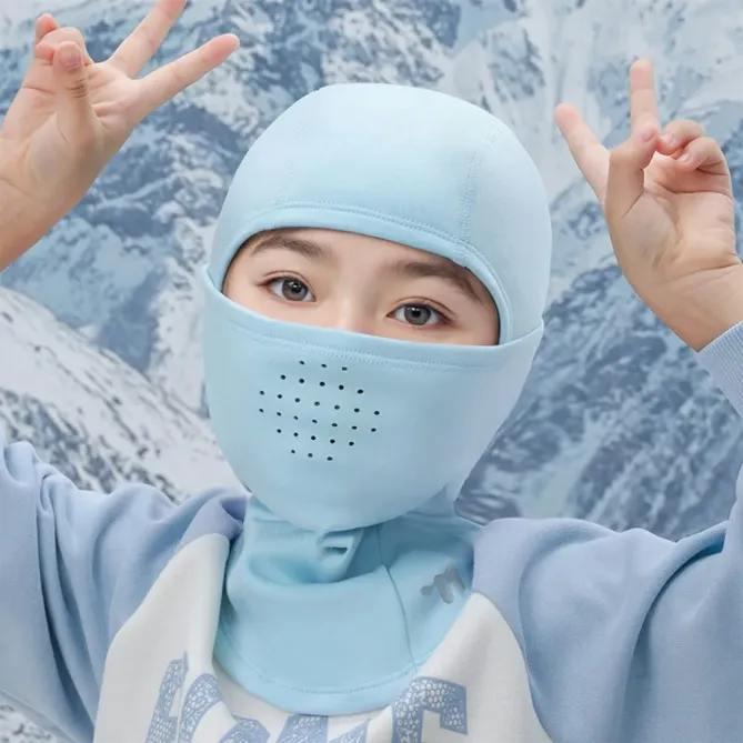 Cagoule enfant thermique coupe-vent vélo et ski