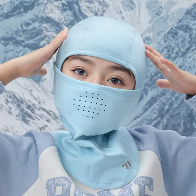 Cagoule enfant thermique coupe-vent vélo et ski