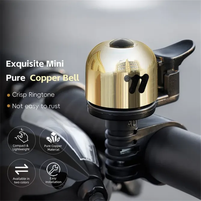 Sonnette Vélo Cuivre Son Puissant VTT Route