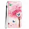 Housse Honor 400 Smart / X7d 5G / 4G Arbre en Fleurs et Papillons