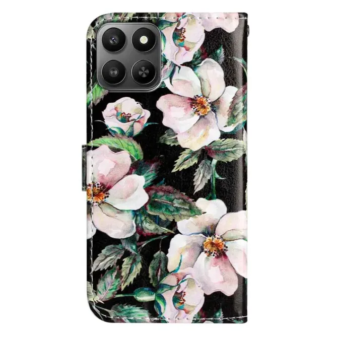 Housse Honor 400 Smart / X7d 5G / 4G Fleurs d'Églantier