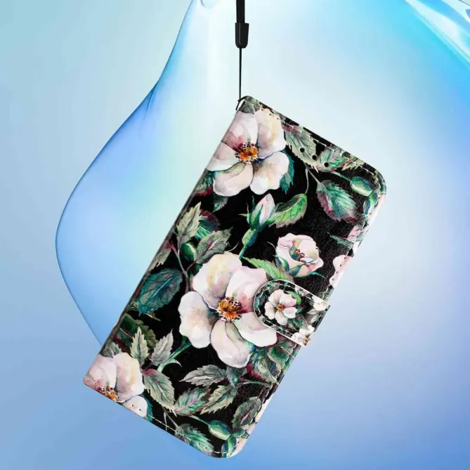 Housse Honor 400 Smart / X7d 5G / 4G Fleurs d'Églantier