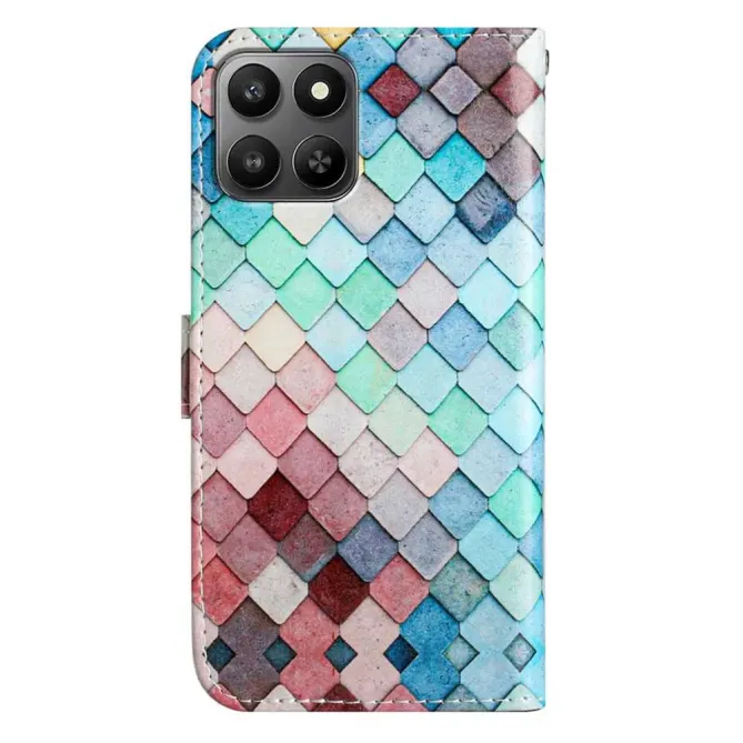 Housse Honor 400 Smart / X7d 5G / 4G Mosaïque Colorée