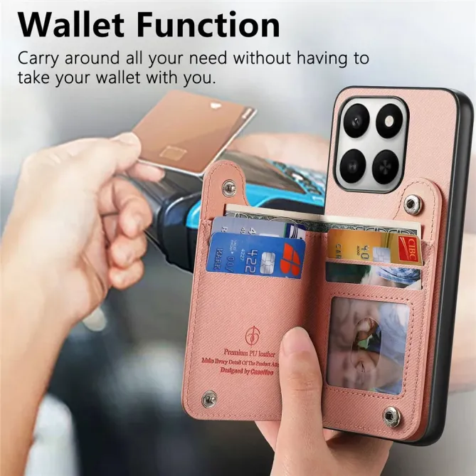 Coque Honor 400 Smart 5G / 4G / X7d jeans cuir RFID | ZIPPER