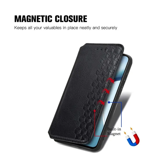 Flip Cover Honor 400 Smart 5G / 4G / X7d KUB Design Porte Cartes