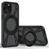Coque iPhone 13 avec Anneau Support MagSafe et Design Aéré