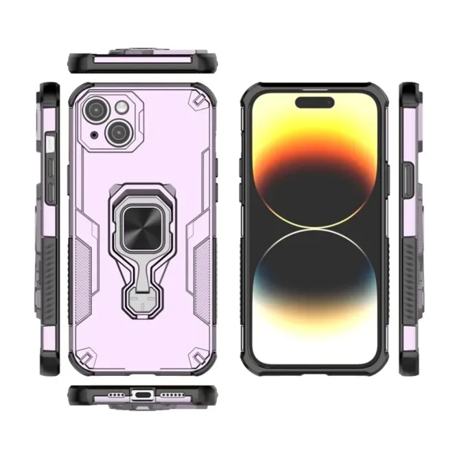 Coque iPhone 13 avec Support et Verre Trempé