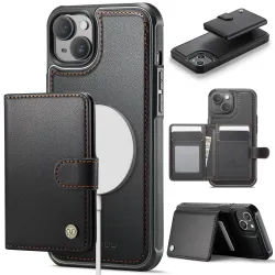 Coque iPhone 13 porte-cartes détachable MagSafe | J09