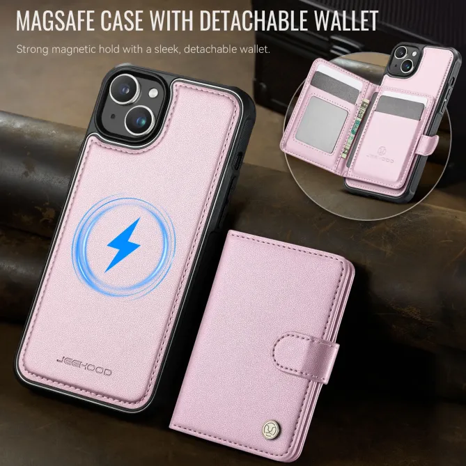 Coque iPhone 13 porte-cartes détachable MagSafe | J09