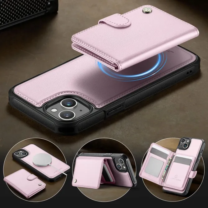 Coque iPhone 13 porte-cartes détachable MagSafe | J09