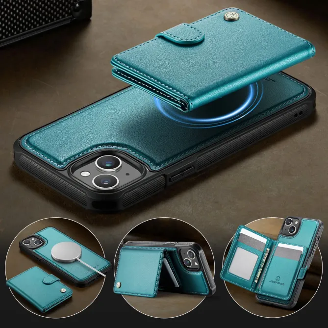 Coque iPhone 13 porte-cartes détachable MagSafe | J09