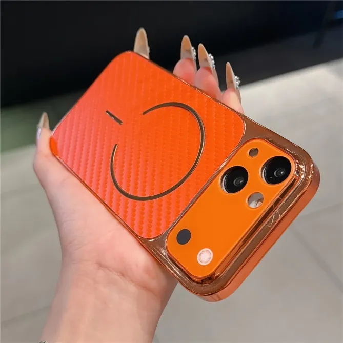 Coque iPhone 13 transformation iPhone 17 Pro fibre carbone