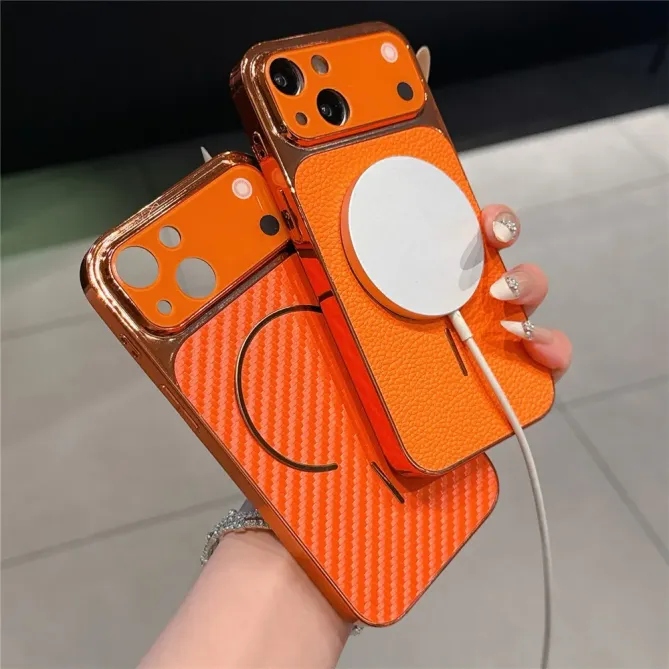 Coque iPhone 13 transformation iPhone 17 Pro fibre carbone