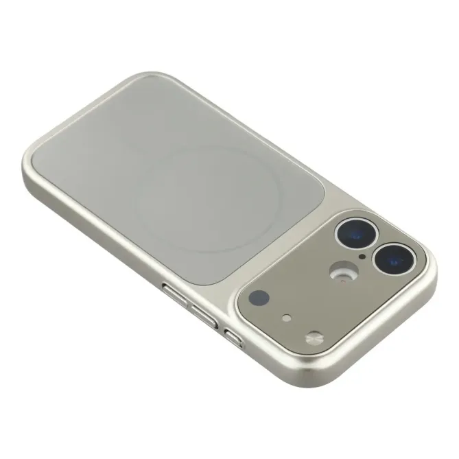 Coque iPhone 13 compatible MagSafe verre mat AG antichoc