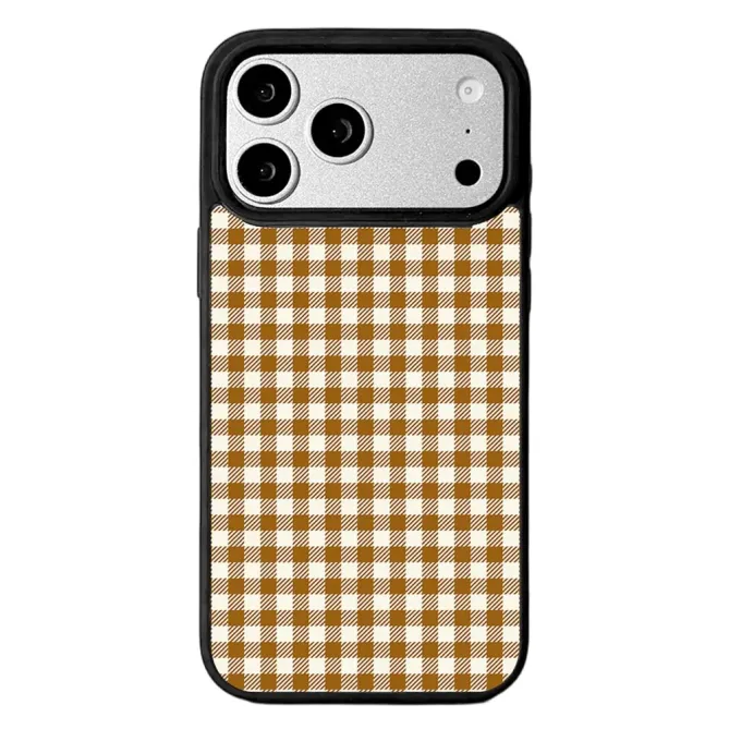 Coque iPhone 17 Pro Max MagSafe motif vichy