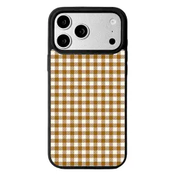 Coque iPhone 17 Pro Max MagSafe motif vichy