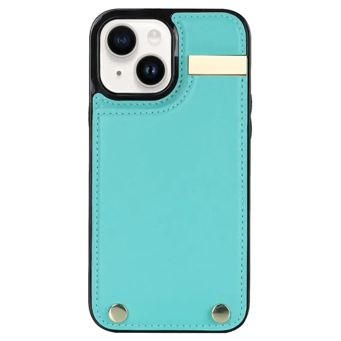Coque iPhone 13 porte-cartes dos simili cuir
