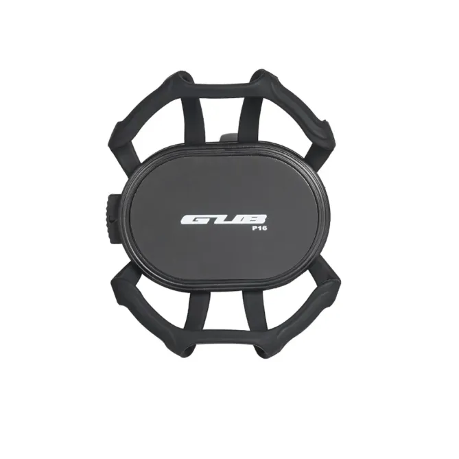 Support téléphone vélo silicone rotatif universel fixation souple