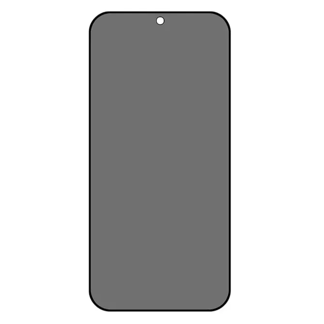 Protection écran OnePlus 15R Anti-Espion 2.5D Contour Noir