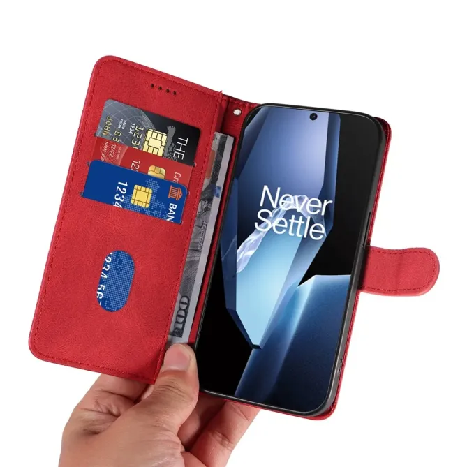 Housse OnePlus 13R simili cuir artistique