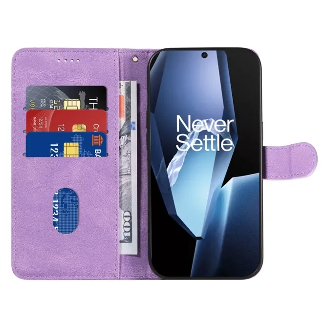 Housse OnePlus 13R simili cuir artistique