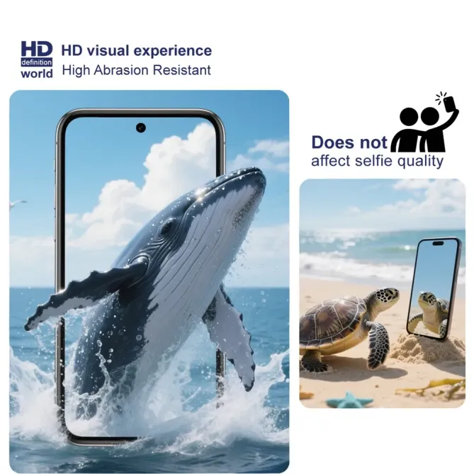 Verre Trempé Realme GT 8 Pro Kit Installation Automatique Anti-Poussiè