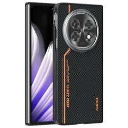 Coque Oppo Find N5 Racing Noir et Orange