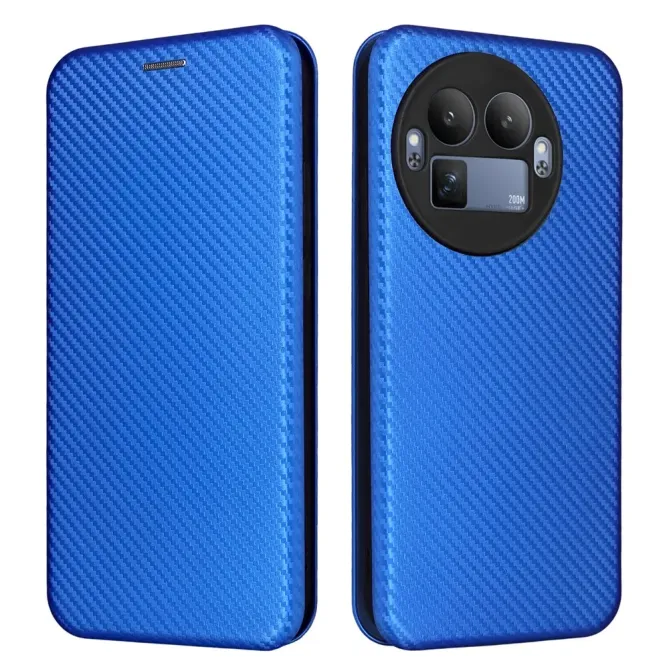 Flip Cover Realme GT 8 Pro design fibre de carbone