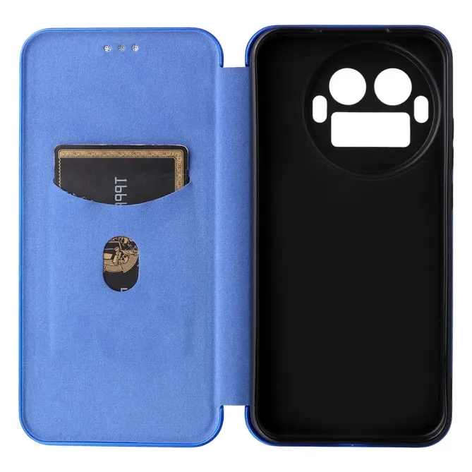 Flip Cover Realme GT 8 Pro design fibre de carbone