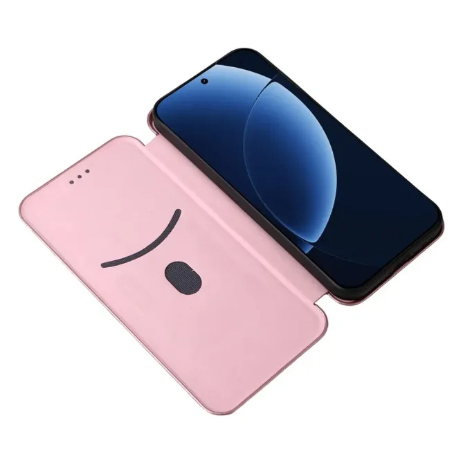 Flip Cover Realme GT 8 Pro design fibre de carbone