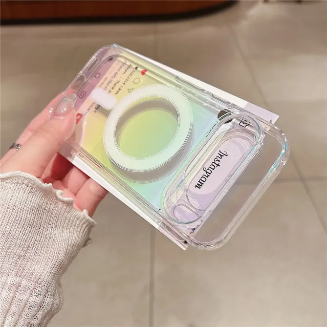 Coque Google Pixel 10 Pro rigide effet dégradé compatible MagSafe