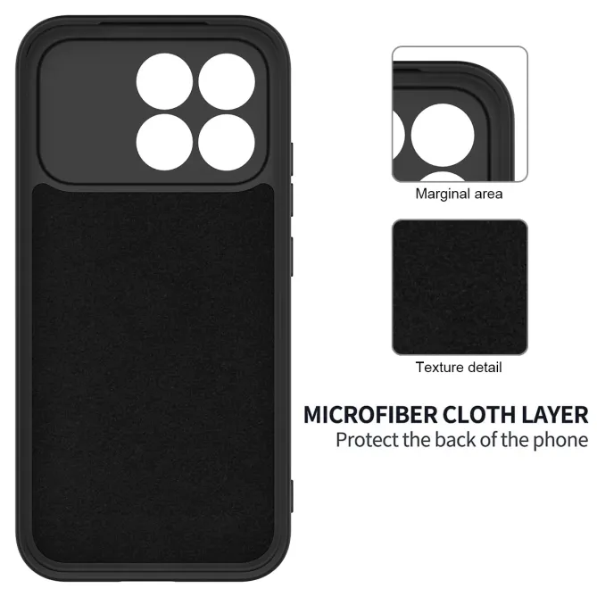 Coque POCO F8 Pro Puro silicone liquide