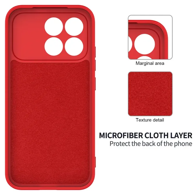 Coque POCO F8 Pro Puro silicone liquide