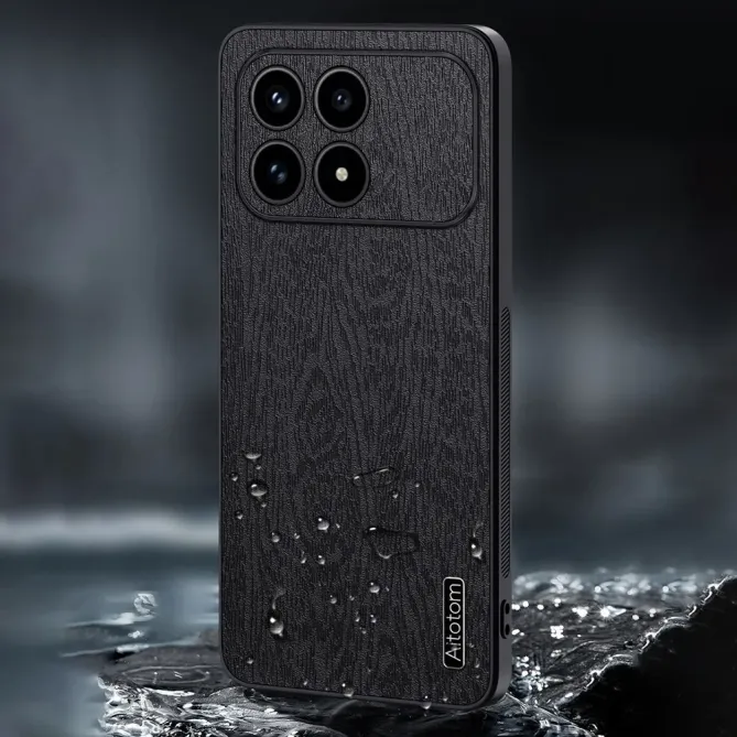 Coque POCO F8 Pro Texture Bois Atotam