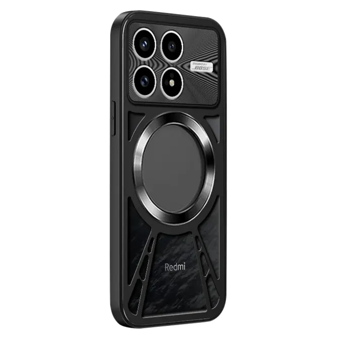 Coque POCO F8 Pro MagSafe Dissipation Thermique Hybride Antichoc Métal