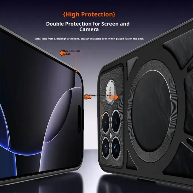 Coque POCO F8 Pro MagSafe Dissipation Thermique Hybride Antichoc Métal