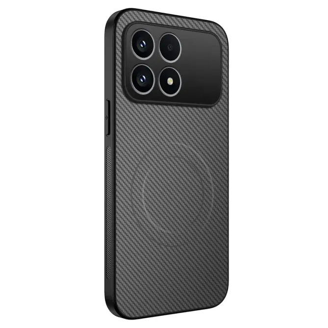 Coque POCO F8 Pro Finition Carbone MagSafe | Raxon