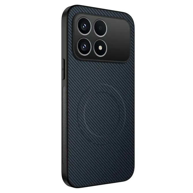 Coque POCO F8 Pro Finition Carbone MagSafe | Raxon