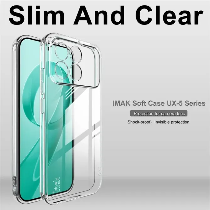 Coque POCO F8 Pro IMAK Transparent Silicone