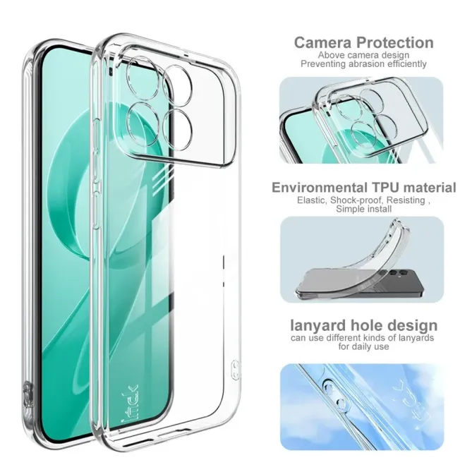 Coque POCO F8 Pro IMAK Transparent Silicone