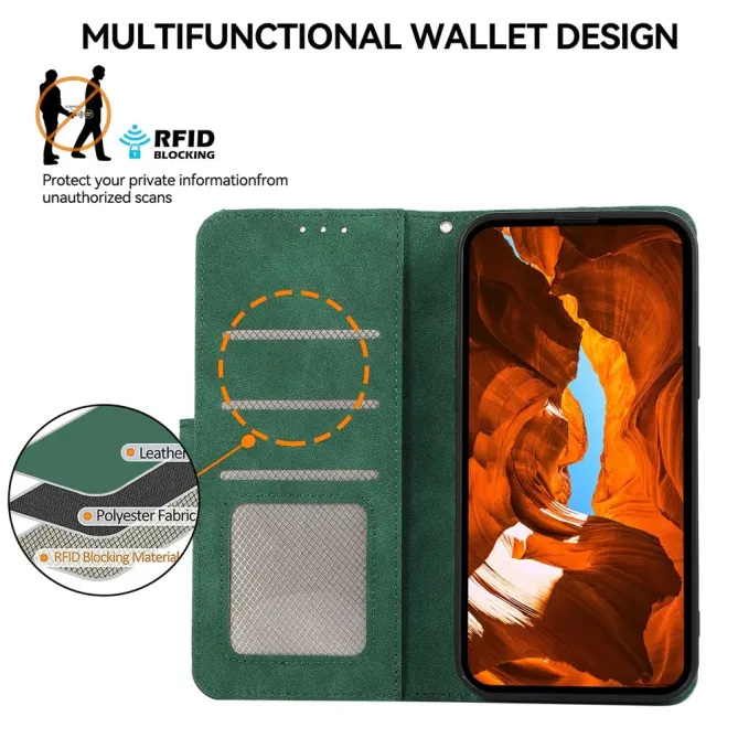 Housse Poco F8 Pro RFID Bicolore Velvet