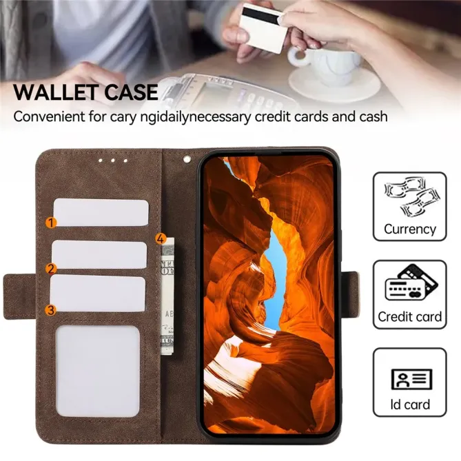 Shadow | Housse Poco F8 Pro Stand Portefeuille