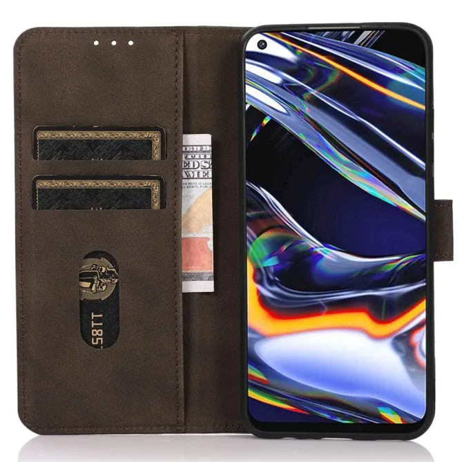 Housse Poco F8 Pro en Simili Cuir avec Porte-Cartes