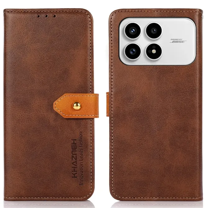 Housse Poco F8 Pro KHAZNEH Folio Flip