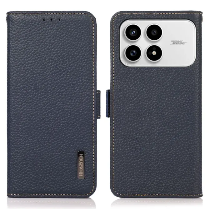 Housse Poco F8 Pro KHAZNEH cuir grainé first