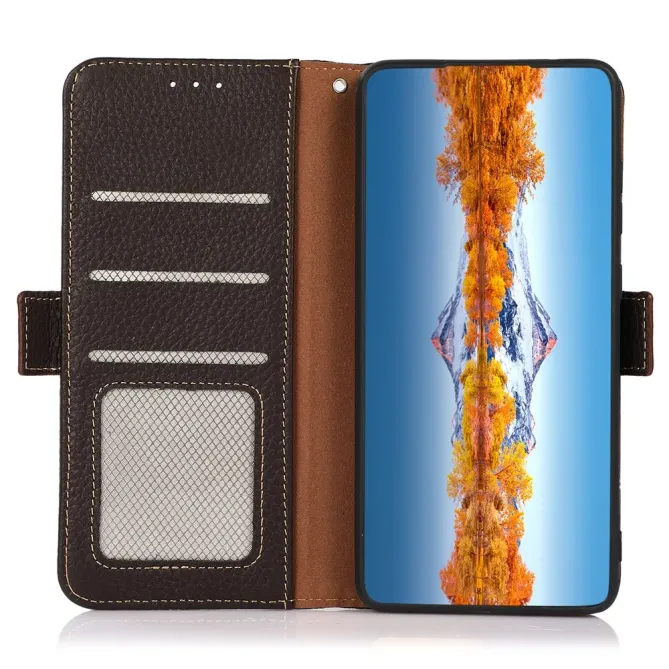 Housse Poco F8 Pro KHAZNEH cuir grainé first